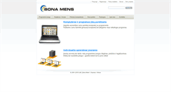 Desktop Screenshot of bonamens.lt